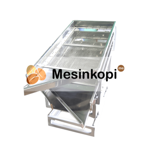 Daya tampung mesin sortasi kopi