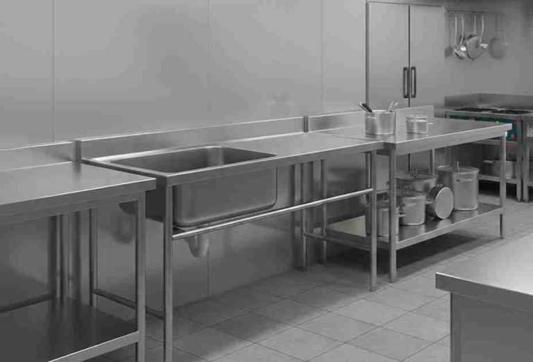Standar Table Single Sink untuk Operasional Dapur yang Efisien