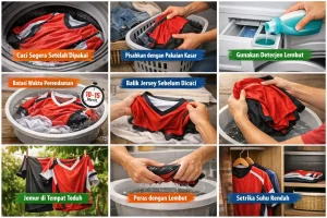 Tips Perawatan Jersey Agar Awet dan Tidak Bau