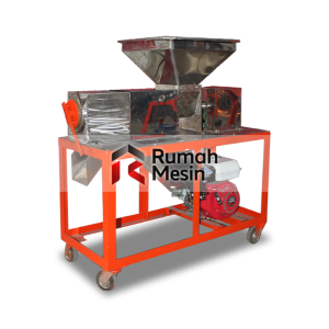 cara menggunakan mesin peras santan kelapa