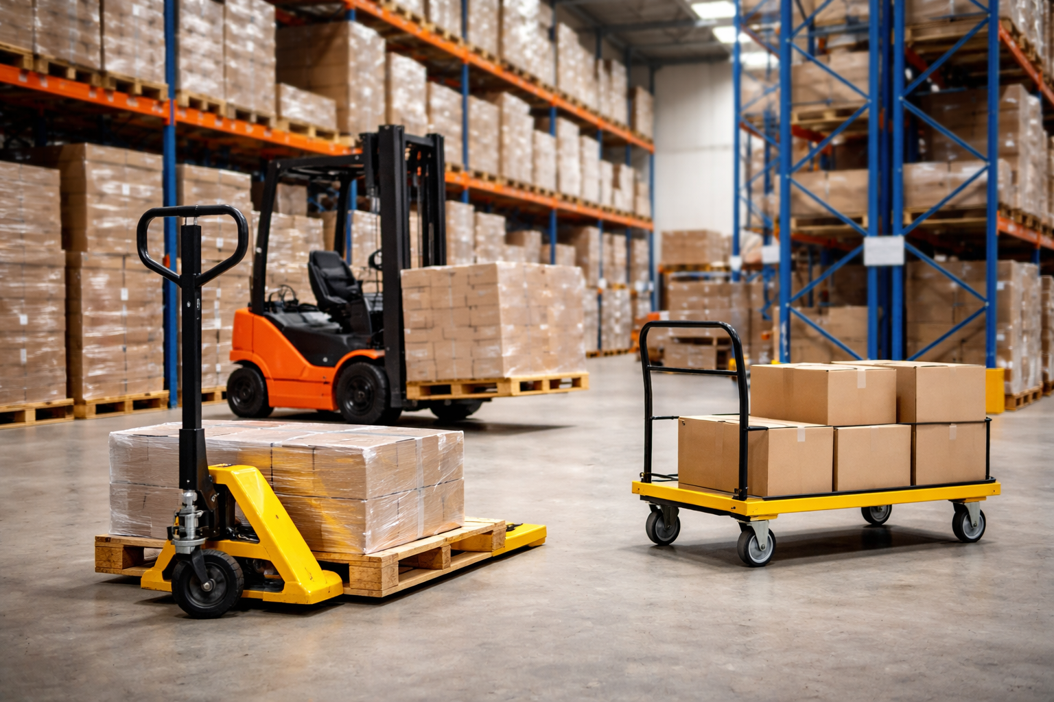 Cara Memindahkan Barang Pakai Pallet